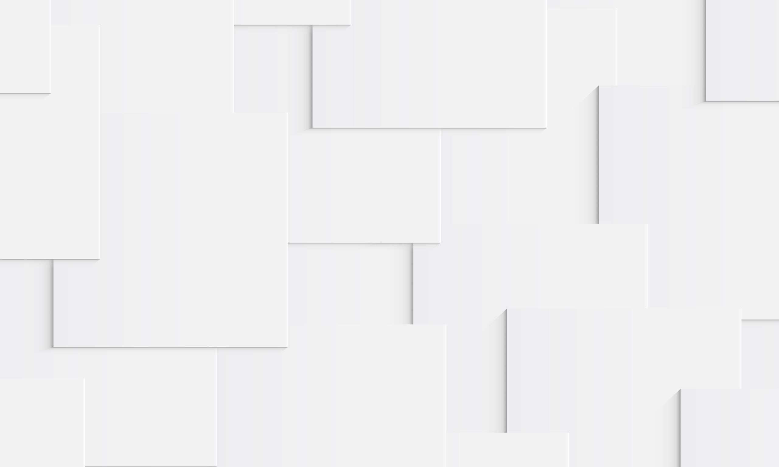 Square overlapping with shadow. Pattern for booklets, leaflets.